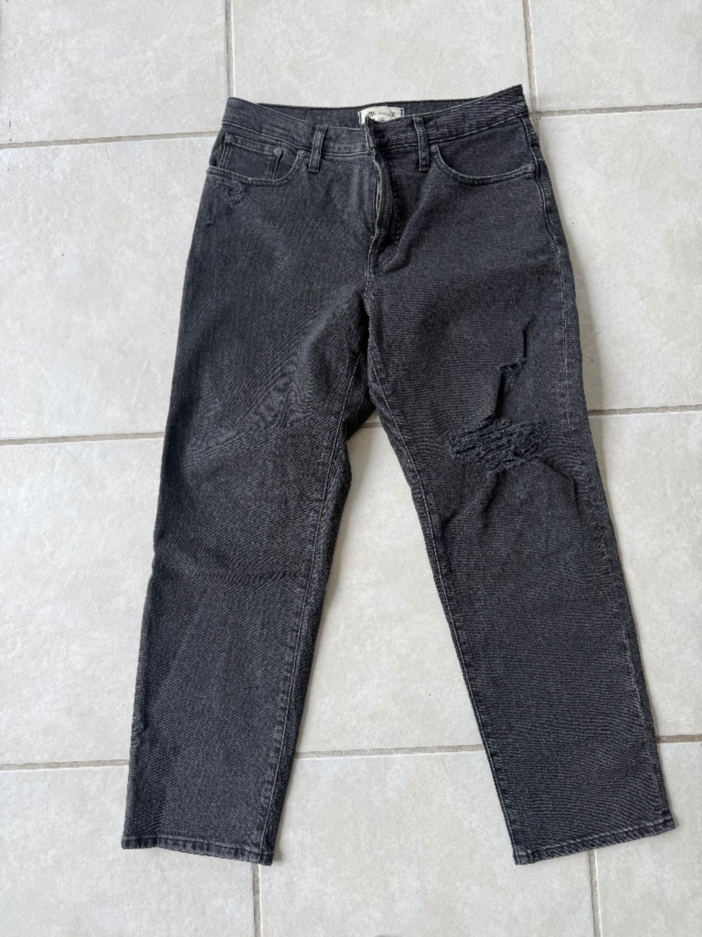 Madewell black jeans size 29
